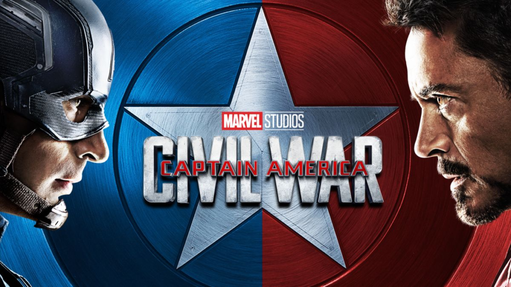 Best Action Movies on Disney+ -  Captain America: Civil War